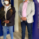 L – R: Co-Owner and Director at Nokhanya Services, Ms Faith Mabena and Western Cape Minister of Human Settlements, Tertuis Simmers