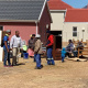 Vlakkeland residents moving in to their homes