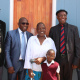 Mayor Colan Sylvester, Minister Bonginkosi Madikizela, Ms Nomayesa Banjatwa, Councillor Sthembile Stone