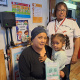 Tasneem Lewis (29) brought her 3-year-old daughter, Noorjahan, to the Day Care in Mitchells Plain for her measles vaccine after hearing that the team will be in the area.