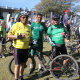 Minister Meyer with his youngest son, William Meyer and spokesperson Daniel Johnson after the 30km challenge