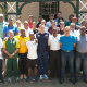 JP Naude (chairman of WECSA) and Phelisile Cengani (DCAS) with the District Academy Coaches