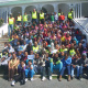 Learners from primary schools in Cape Town gathered in front of the Simon's Town Museum. They were treated to an educational programme, which formed part of Marine Month