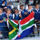 Learners from St Augustine’s Primary School waited anxiously for the Olympians and Paralympians to arrive at the Green Point Athletics Stadium.