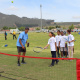Learners received first-hand coaching in the game of tennis.