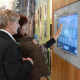 Lorinda Hakimi shows Minister Marais the interactive exhibition at George Museum