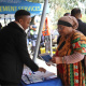 Members of the public made use of the information pamphlets dispensed at the Imbizo by the Department of Community Safety. 