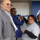 First-time homebuyers at the Mill Park Development in Bredasdorp received their house keys from Provincial Minister of Infrastructure, Tertuis Simmers, and Cape Agulhas Executive Mayor, Paul Swart 
