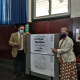  Minister Marais and Mayor Myburgh with the plans of the brand new library to be built.