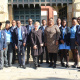 Minister Anroux Marais and Director of the Western Cape Archives and Records Service, Nomaza Dingayo, are joined by pupils from Y2K High School.