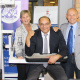 Minister Anroux Marais, Cape Agulhas Municipality Mayor Paul Swart and Overberg District Municipality Mayor Andries Franken officially opened the new gym at Glaskasteel Sports Complex