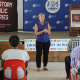 Minister Anroux Marais speaks at the launch of the Oral History Initiative in Wupperthal