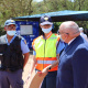Minister Fritz engaging with Swartland law enforcement officials