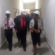 Minister Grant and Minister Mbombo with the project team at the new Paarl Hospital psychiatric building.
