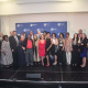Minister Anroux Marais and HOD Brent Walters with some of the 2016/17 Cultural Affairs Awards winners