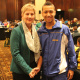 Minister Marais at the SA Chess Open with Keegan Agulhas, 2015 School Sportsman of the Year