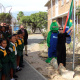 Minister Anroux Marais hoisted the South African flag at GJ Joubert Primary School