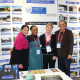 Minister Marais with Library Service staff at the Western Cape Library Service Exhibition stand.