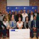Minister Anroux Marais with representatives from the recipient Federations and DCAS officials