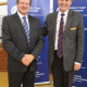 Minister Theuns Botha and Ald. Neels de Bruyn, Executive Mayor of the Cape Winelands District Municipality