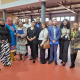 Ministers Fernandez and Allen with DSD staff in Delft