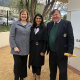 from left to right: Western Cape Education Minister, Debbie Schafer, Rahdia Khatieb Parker and Western Cape Transport and Public Works Minister Donald Grant