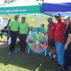 Old Mutual and participants at their lucky spinning wheel at the Overberg BTG