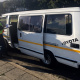 One of the vehicles impounded at the Zonnebloem scholar transport operation.