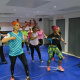 Participants, including Minister Marais, enjoyed the aerobic workout