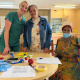 Bellville South OT Heidi Gouws pictured with patients Rachel Davids and Safieja Cloete at the “arthritis experience station” at Kraaifontein CHC.​​