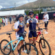 Nomsa Afrika and Nate van Wyk completed the Cape Town Cycle Tour for the first time in support of Steps Footclub Care. 