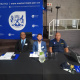 Left: Major General Oswald Reddy, Western Cape Police Ombudsman Middle: Mr Reagen Allen, Minister of Police Oversight and Community Safety Right: Mr Jason Hamilton, Assistant Chief: LEAP City of Cape Town Metropolitan Municipality