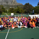 Premier Winde, Minister Marais, Western Cape Government staff and provincial netball players all participated in the day.