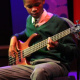 Simlindile Bistoli from the Langa School's Music Project on guitar