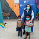 Sister Le-anne Valentyn assisted with handing out masks in klipheuwel