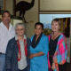 SOMS Director Shaun Julie, Researcher Hilda Boshoff, Acting Museum Manager Lelani Boonzaaier and Minister Marais at the CP Nel Museum 