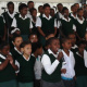 The Choir from Kosie De Wet Primary School singing “One Call Away”.