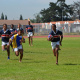 The crowd was treated to rugby action by the participating schools