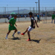 The heat did not prevent the teams competing hard in the soccer matches at the Metro Better Together Games in Bluedowns