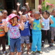 The little ones from the Buffeltjies Crèche made sure that they are the centre of attention on the day