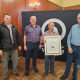 The newly accredited Hansmoeskraal NHW with David Coetzee, Chief Director: Secretariat Safety and Security at the Department of Community Safety. 