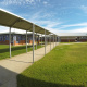 The playing areas at the school