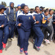 The team spirit of SA Navy was contagious at the BTG in Vredenburg