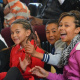 The young audience members enjoyed the performances