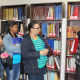 Thembile Ndabeni explains how the reading room operates