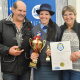 Top Academic Achiever Yolandi Snyders with her uncle André Ellis and mom Paula Pheiffer.
