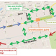 Traffic diversion via Bath Street during 48-hour closure of Long and Du Toit intersection