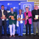 Various athletes received the Chairperson's special awards for their contributions to sport