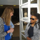 Minister Mbombo with Theresia Rubler from UCT