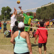 Volleyball was one of the most competitive sports on the day.